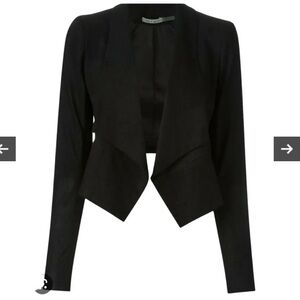 ALICE + OLIVIA Short Black Jacket